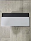 Chanel Designer Empty White With Black Gift Box With Tissue Paper 8.5" Square — photo 5