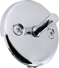DTL101 Overflow Plate for Trip Lever Drain, Polished Chrome 3.19 x 3.19 x 2.06