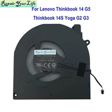 CPU Fan Cooler For Lenovo ThinkBook 14s Yoga G2 IAP G3 IRU 14 G5 IRL 5F10S13930