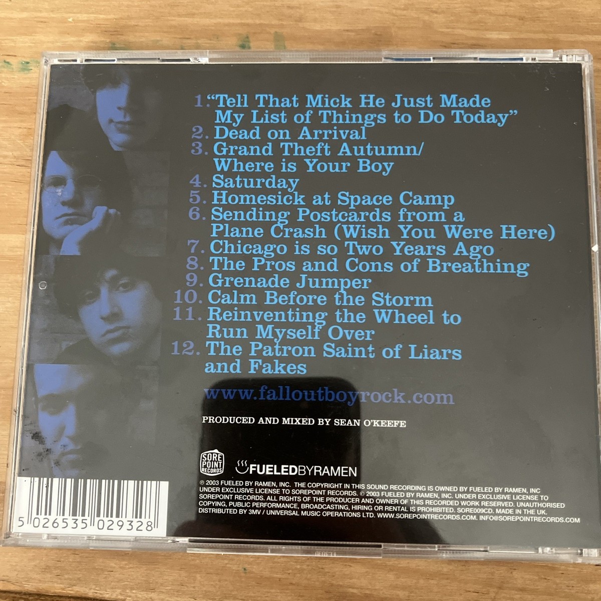 Take this to Your Grave by Fall Out Boy (CD, 2004) for sale