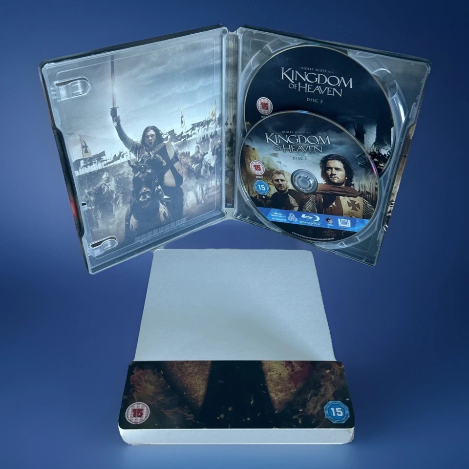 Kingdom of Heaven (Blu-ray, 2015) Zavvi Exclusive Ultimate Edition Steelbook UK - Image 3 of 4