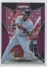 2019 Panini Prizm Tier II Purple Prizm Jeimer Candelario #117 03rx