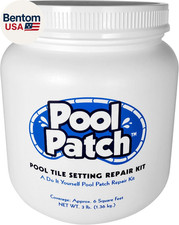 Pool Tile Adhesive Setting Repair Kit 3 Lb - Easy to Mix and Apply Thinset Formu