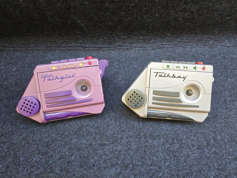Talkboy And Talkgirl Deluxe Vintage Cassette Recorder