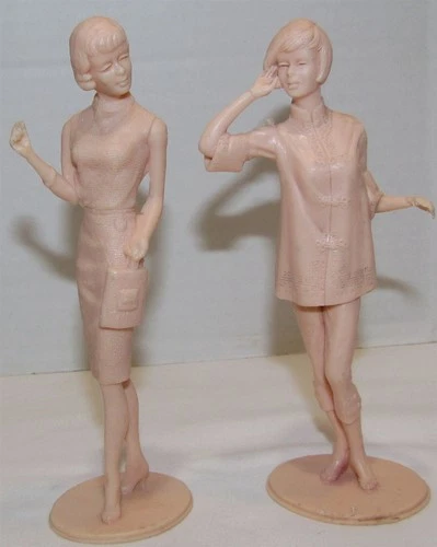 2 1964 Marx Campus Cuties: Dinner for Two, Shopping Anyone?