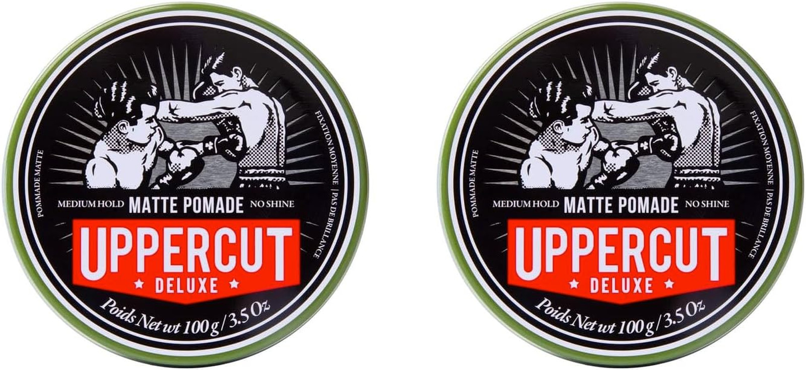 Matte Pomade Uomo Medium Hold No Shine | Cera Capelli Effetto Matt 100ml