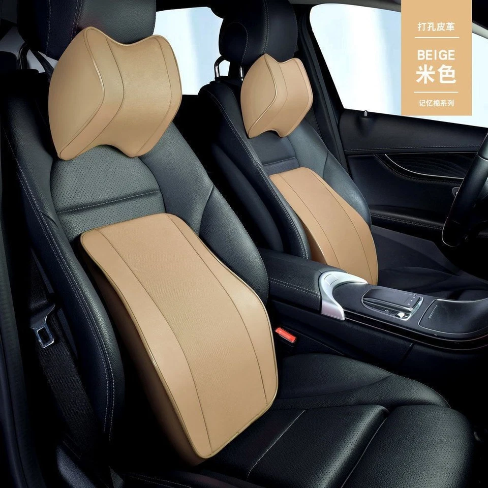 Cojín para asiento de coche Mercedes-Benz reposacabezas cuello almohada reposacabezas espuma viscoelástica Foto 2 de 4