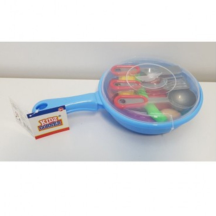 Kidz Corner – Padella Con Cibi E Mestoli 3 Assortite