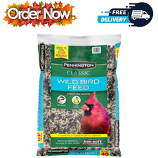 Pennington Classic Wild Bird Feed and Seed, 40 lb. Bag, Dry New 1 Pack Free Deli