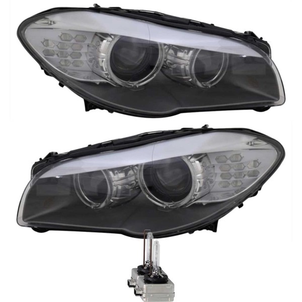 Xenon Scheinwerfer Set D1S FüR Bmw 5Er Touring F11 F10 Inkl. Osram Lampen-image