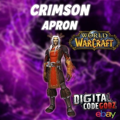 World of Warcraft - Wranglers Crimson Apron   2024 Exclusive   Transmog  
