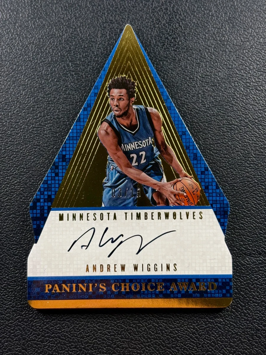 Panini Andrew Wiggins Basketball Sports Trading Card Singles for