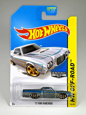 Hot Wheels '72 Ford Ranchero HW Off-Road 134/250 2014 007 ZAMAC