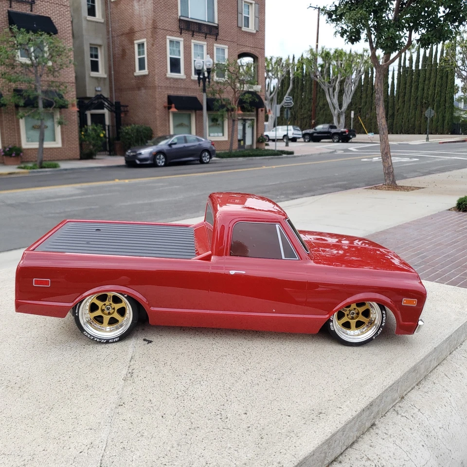 1/10 Custom Paint CHEVY C10 VTA 4Tec-2 HPI RDS DC10 YD2 MST FZ02 Body Only - Image 3 of 4