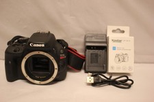Canon EOS Rebel SL1 18.0MP Digital SLR Body ONLY 2 Batteries  Charger E3B5