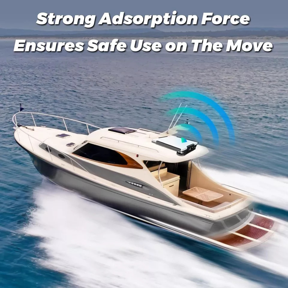 Heavy-Duty Magnet Mount for Starlink Mini,Magnetic Car Roof Mount Kit 264lbs