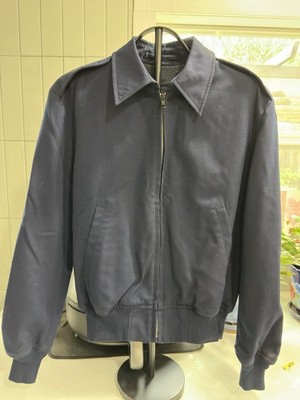 VINTAGE US AIR FORCE JACKET NAVY LIGHTWEIGHT WITH REMOVABLE LINER SIZE 40 S