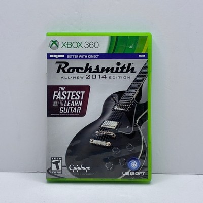 Rocksmith All-New 2014 Edition Xbox 360 Video Game Learn Guitar Music