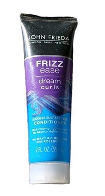 John Frieda Frizz Ease Dream Curls Conditioner Hydrates Defines Curly Wavy rose 