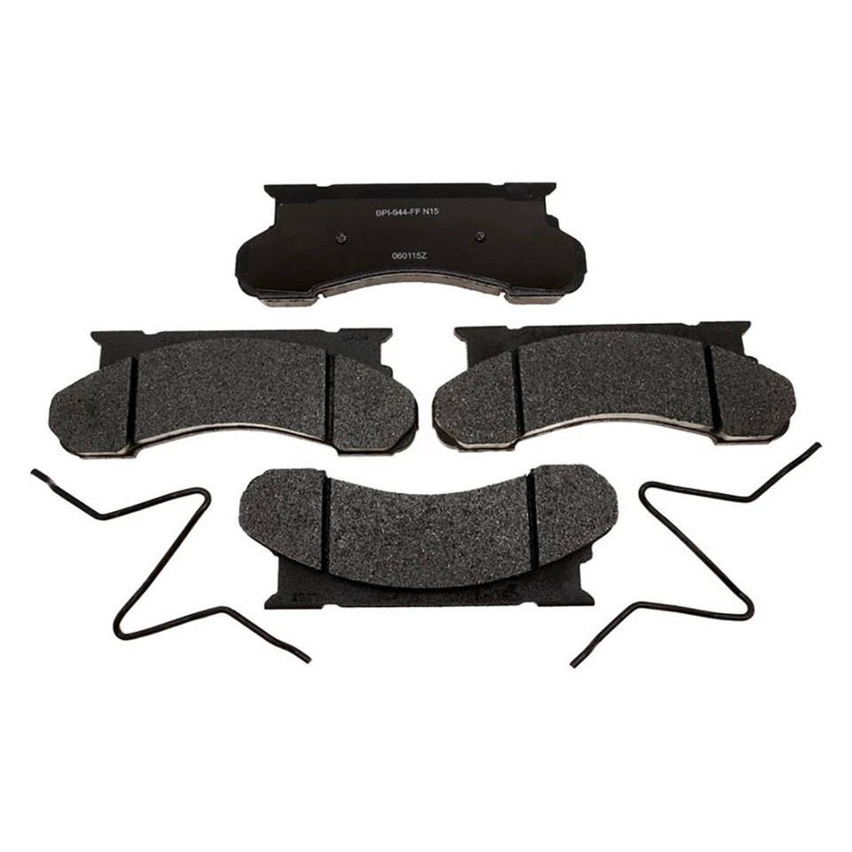 Kit pastillas de freno y zapatas de freno delanteras traseras metálicas para Ford F-350 1992-1994 Foto 3 de 4