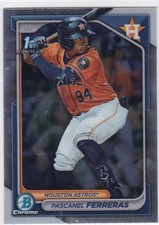 2024 Bowman Chrome #BCP-240 Pascanel Ferreras 1st Bowman Houston Astros