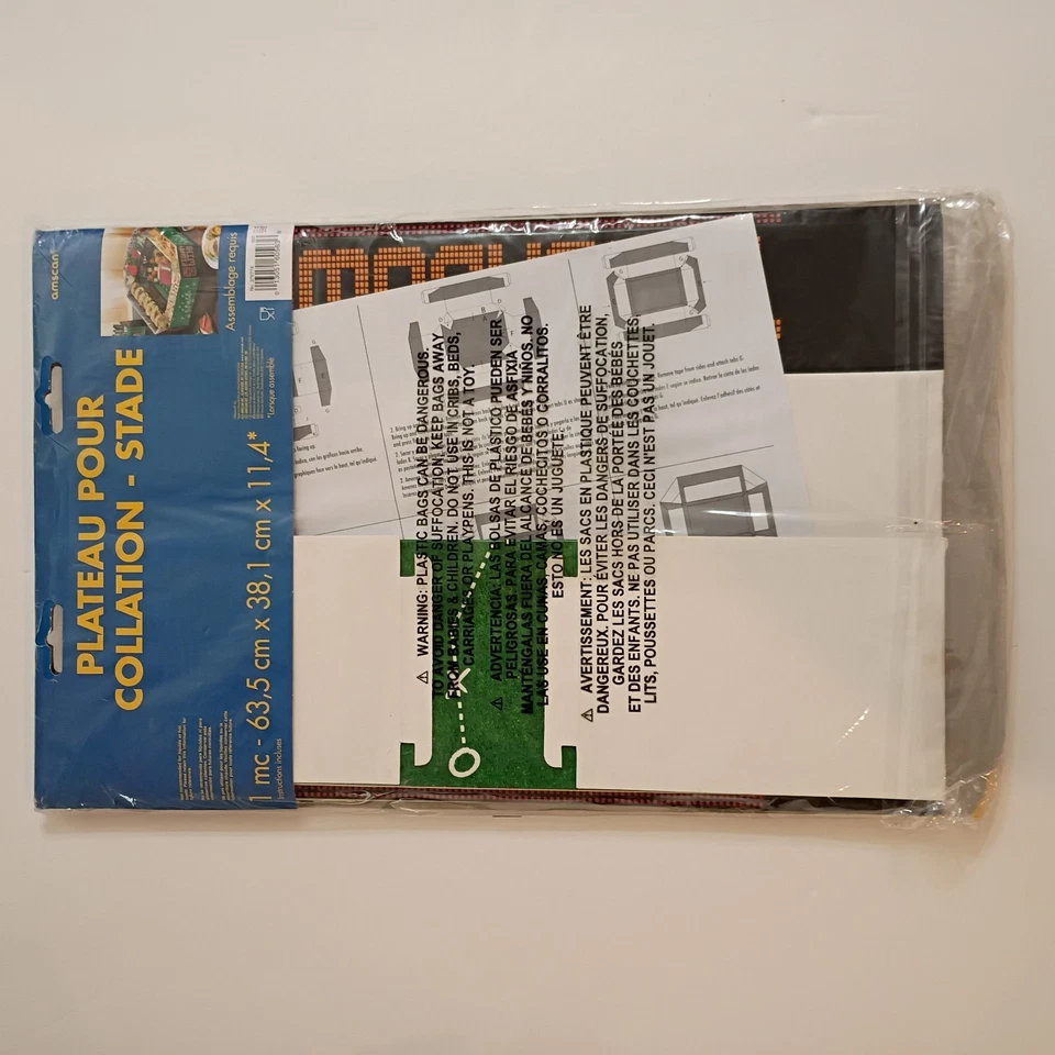 Snack Stadium Kit de Servicio Temático de Fútbol Estadio Super Bowl Suministros de Fiesta Foto 2 de 2