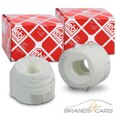 2x FEBI ANSCHLAGPUFFER GUMMILAGER MOTORAUFHÄNGUNG FÜR AUDI A4 B6 B7 A6 C5 C6 A8