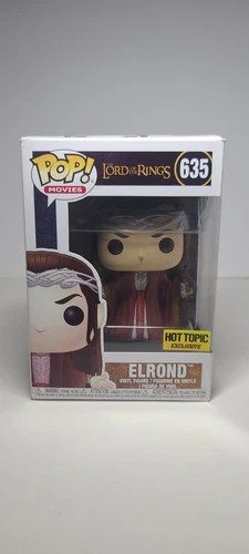 Funko Pop! Movies The Lord of the Rings Elrond #635 Hot Topic Exclusive MINT