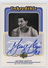 1999-00 Upper Deck Retro Inkredible George Gervin #GG Auto HOF 11b4