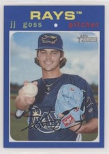 2020 Topps Heritage Minor League Edition Blue /99 JJ Goss #123 1u6