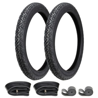 Reifen Set Reifen Vee Rubber VRM087 2 1/4 x 16 2.25 x 16 für Mofa Moped Mokick