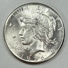 1926-P $1 Peace Dollar 90% Silver Philadelphia US Coin - LUSTER!