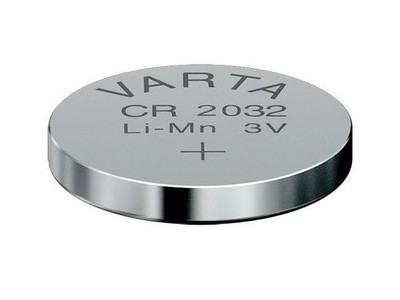 VARTA Lithium Knopfzelle CR2032 LiMn 3V Batterie LED Teelicht Wachs-Flacker-Kerz