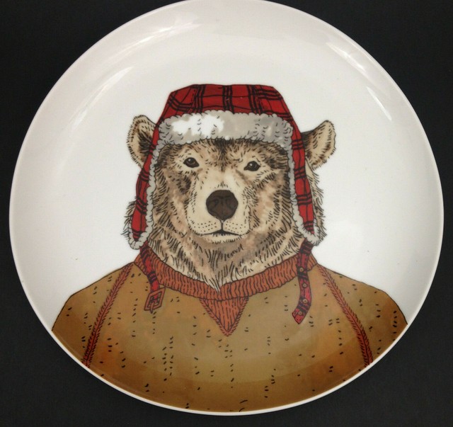dapper animal plates dapper animal plates