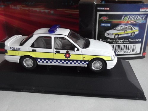 Vanguards VA10008, Ford Sierra Sapphire Cosworth, Isle of Man Police, 1:43-cert - Picture 3 of 7