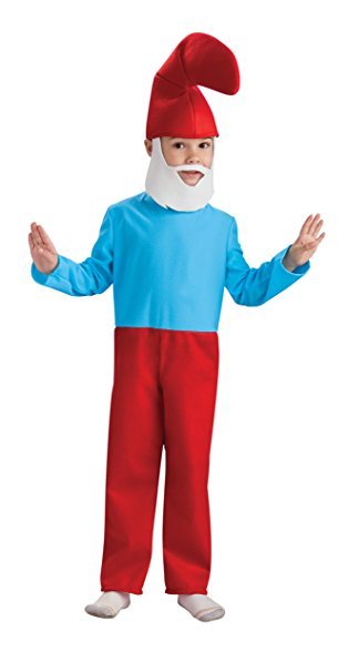 THE SMURFS PAPA SMURF CHILD HALLOWEEN COSTUME BOY'S SIZE SMALL 4-6