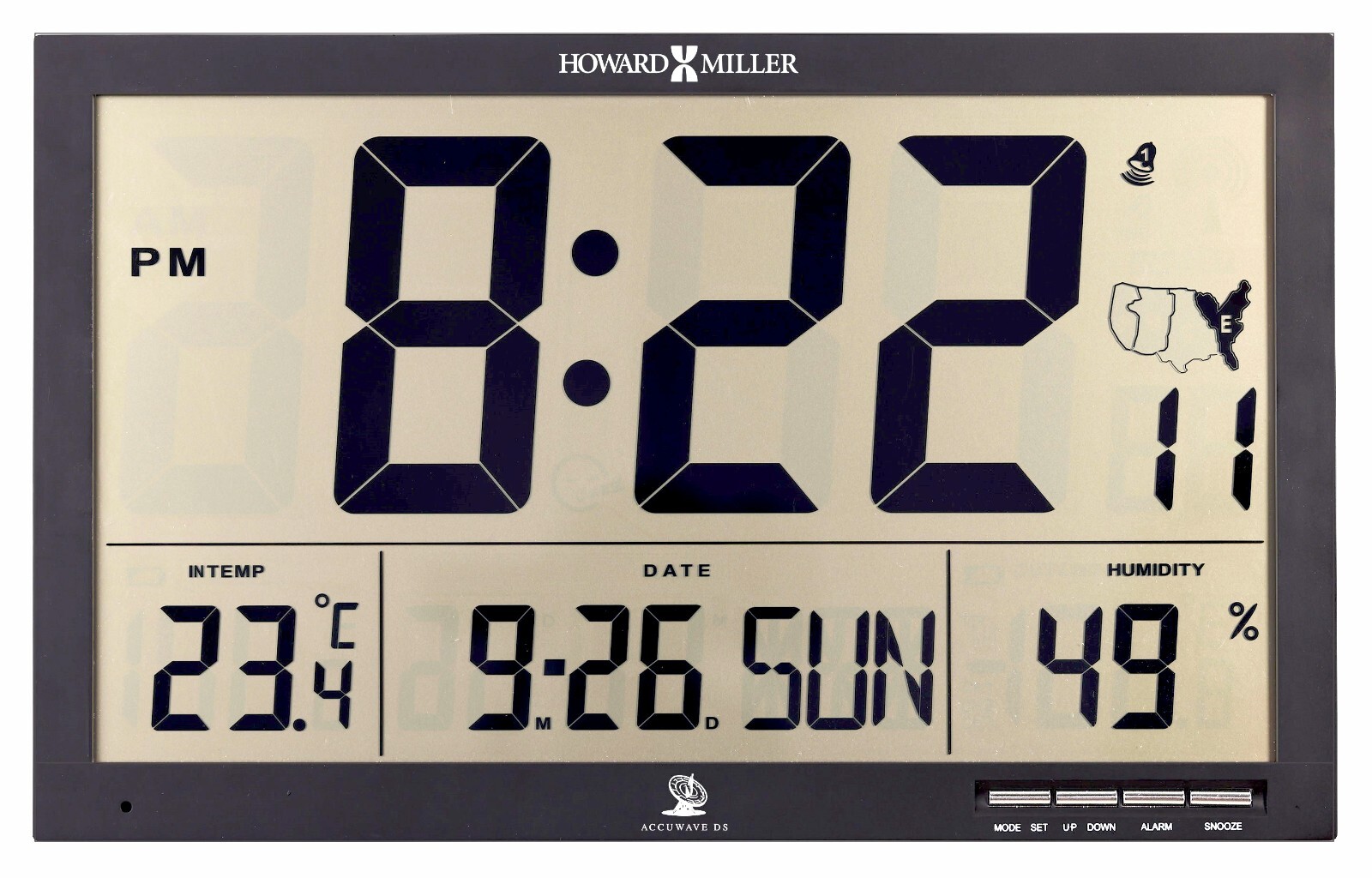 625-770 NEW HOWARD MILLER TABLE/WALL DIGITAL CLOCK CALLED "AYDEN" 625770