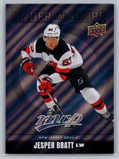 2024-25 Upper Deck MVP #US-22 Jesper Bratt Under The Scope NJ Devils