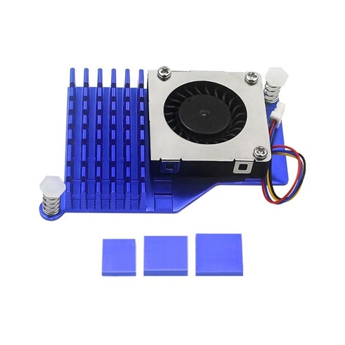 Active Coolers PWM Heatsinks Cooling Fan Adjustment Speeding Radiators for RPi 5 - Afbeelding 5 van 11