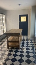 Sally's  Beautiful Handcrafted Large Kitchen Island/butcher's block