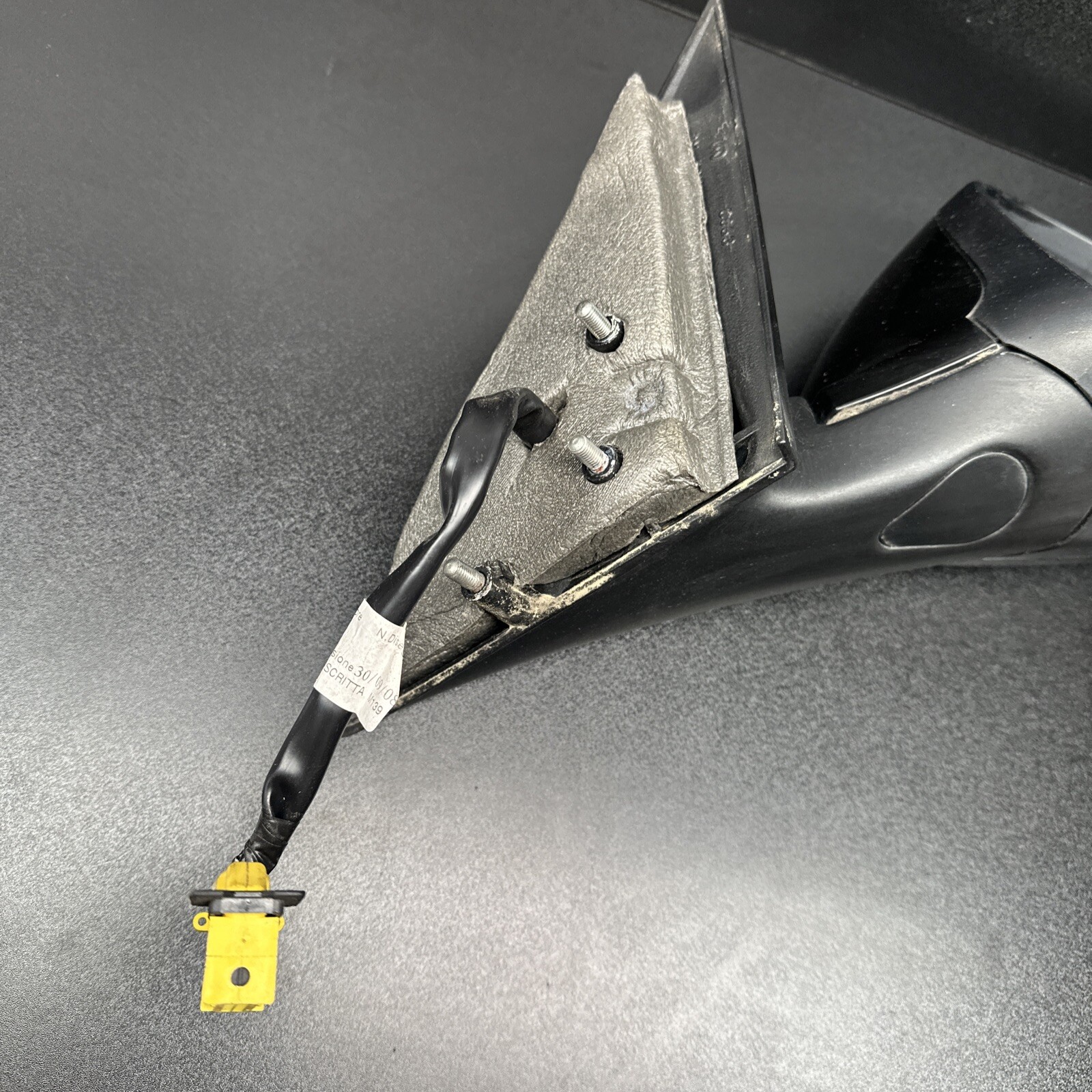 09-13 Maserati Quattroporte M139 Right Side Rear View Door Mirror Black OEM