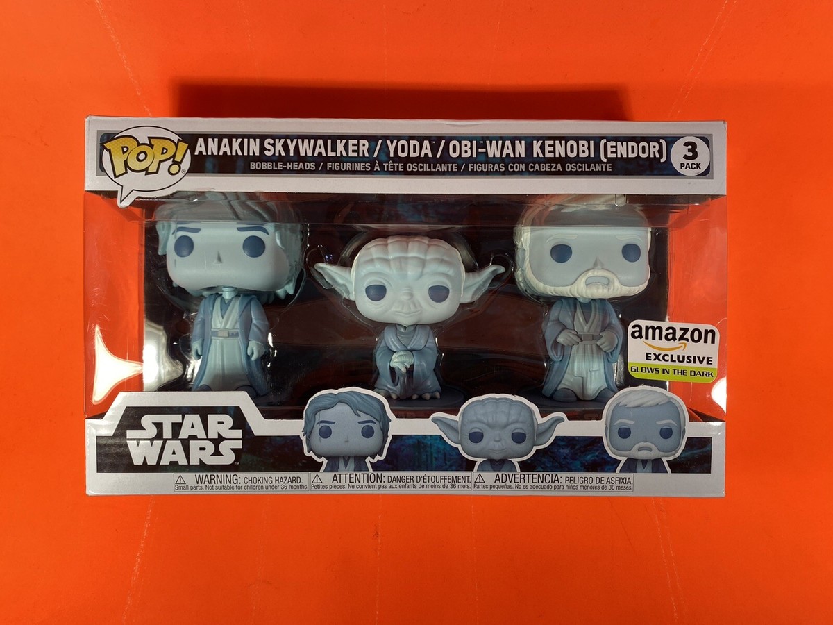 Funko Pop Anakin Skywalker Yoda Obi-Wan Kenobi Endor Star