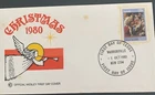 Australian FDC WCS 1980 Christmas