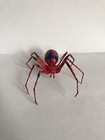 Handmade Hand Painted 4" Red & Blue Radioactive Spider Arachnid Figurine Replica — photo 6