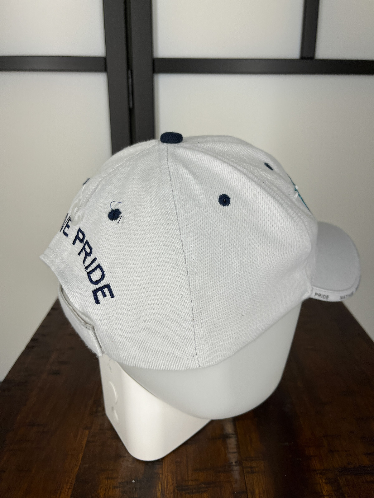 Native Pride Feather Hat Cap Strap Back Adult One… - image 7