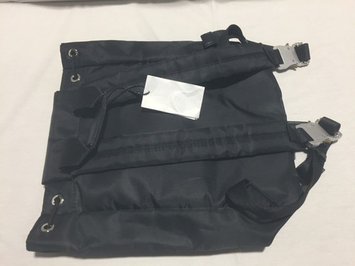 1017 ALYX 9SM Tank Front Buckle Backpack Black *NWT* H134