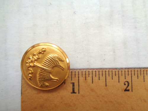 Brooks Brothers Gold-Tone Replacement Buttons For Sheep Waterbury .75 IN/.50 IN - Picture 3 of 4