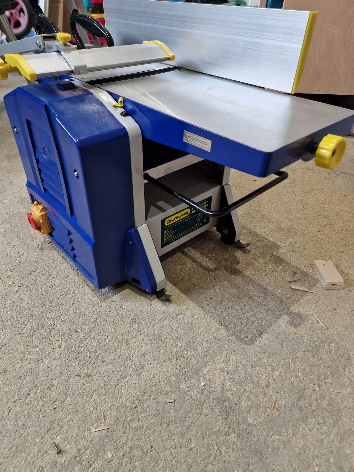 Charnwood W588 Bench Top 8” x 5” Planer Thicknesser eBay