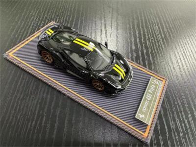 U2 1/64 フェラーリ488ピスタ　novitec グレー U2 1:64 488 Pista Novitec Resin Car Model Limited edition