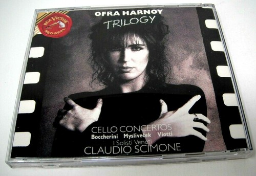 Ofra Harnoy - Trilogy - Cello Concertos Boccherini - Myslivecek - Viotti - CD - Picture 4 of 8